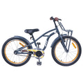 Kinderfahrrad 18 Zoll für 5-7 Jahre alt Dunkelgrau