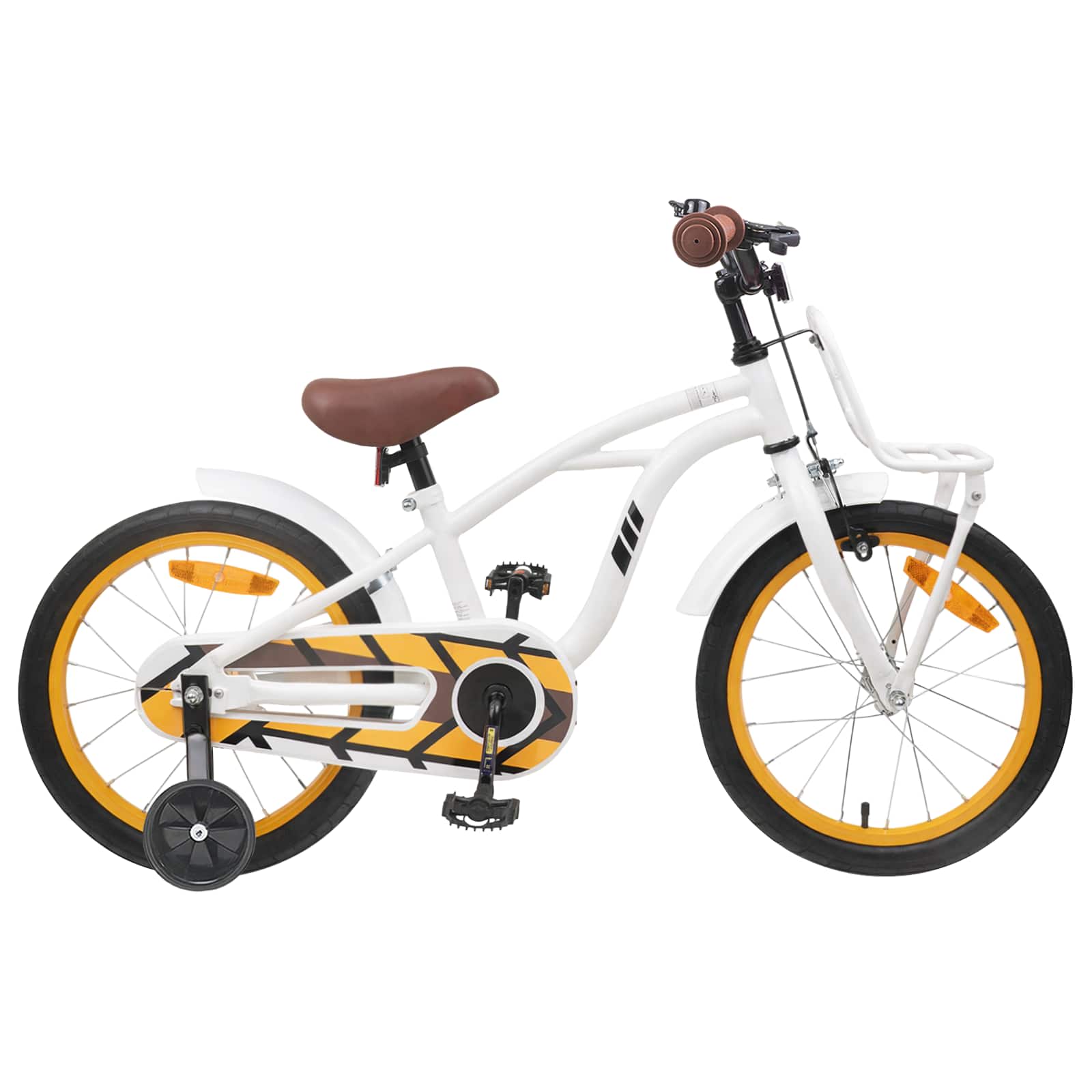 Kinderfahrrad 16 Zoll für 4-6 Jahre alt Weiß