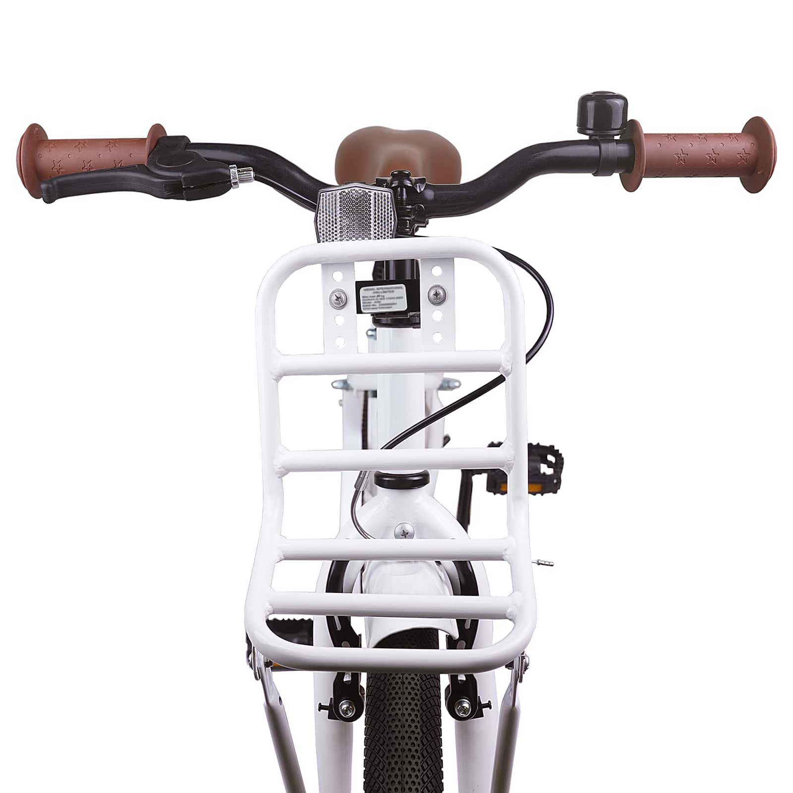 Kinderfahrrad 18 Zoll für 5-7 Jahre alt Weiß