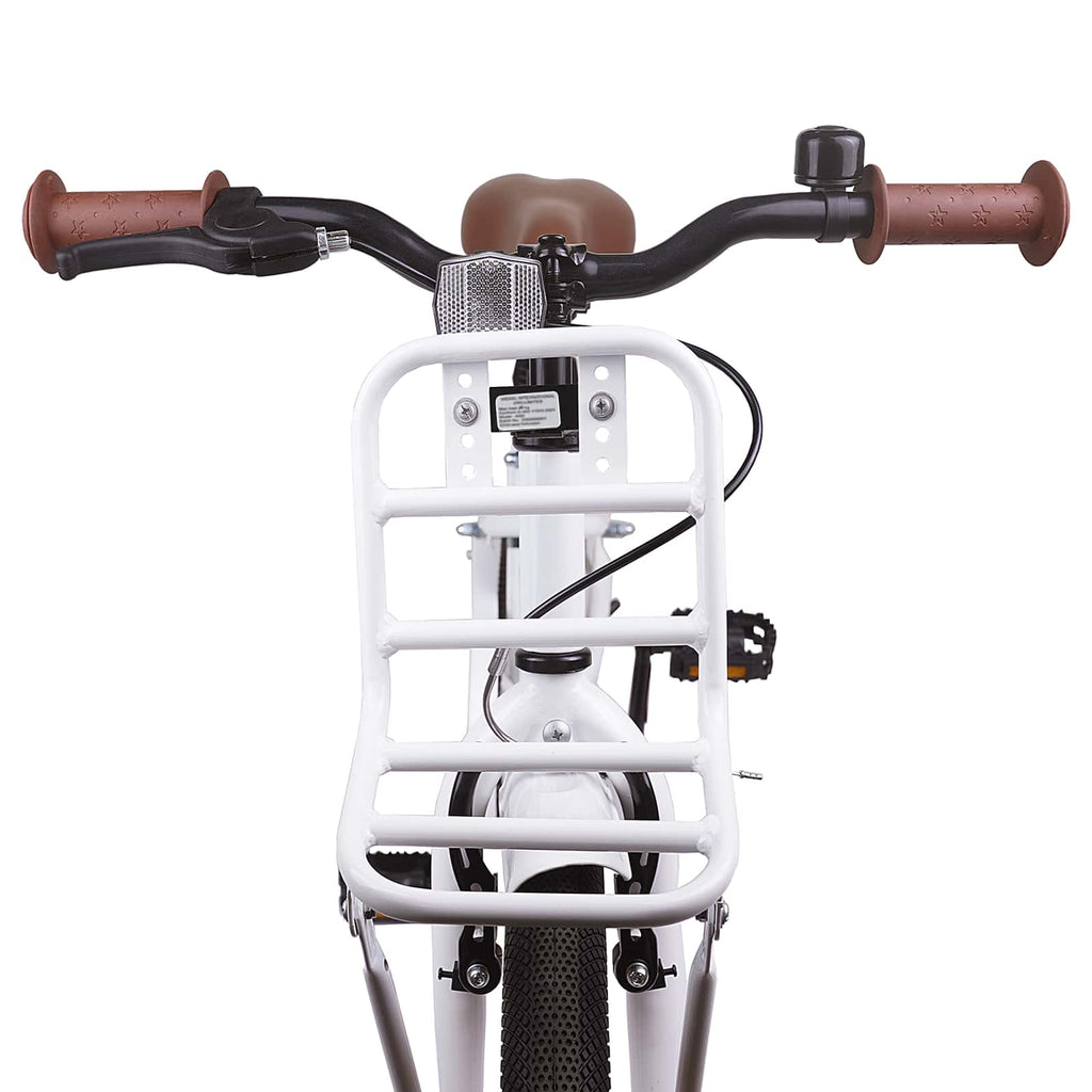 Kinderfahrrad 22 Zoll für 7-12 Jahre alt Weiß