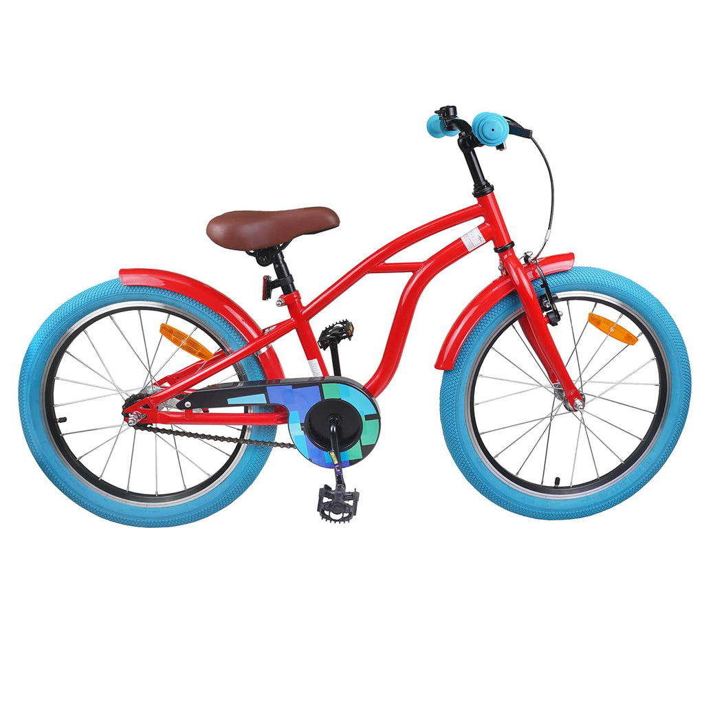 Kinderfahrrad 20 Zoll für 6-11 Jahre alt Rot