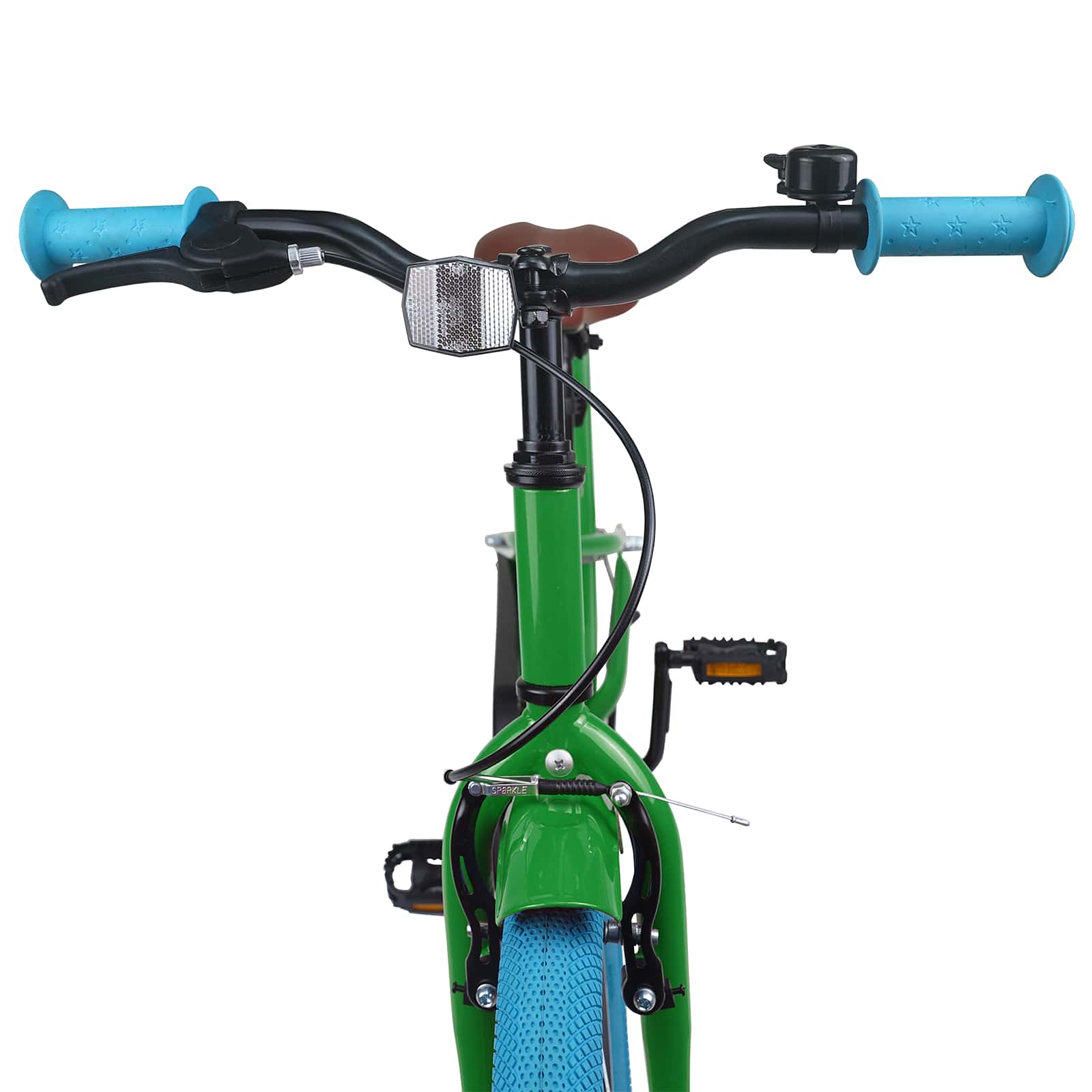 Kinderfahrrad 18 Zoll für 5-7 Jahre alt Grün