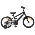 Kinderfahrrad 16 Zoll für 4-6 Jahre alt Schwarz