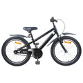 Kinderfahrrad 18 Zoll für 5-7 Jahre alt Schwarz