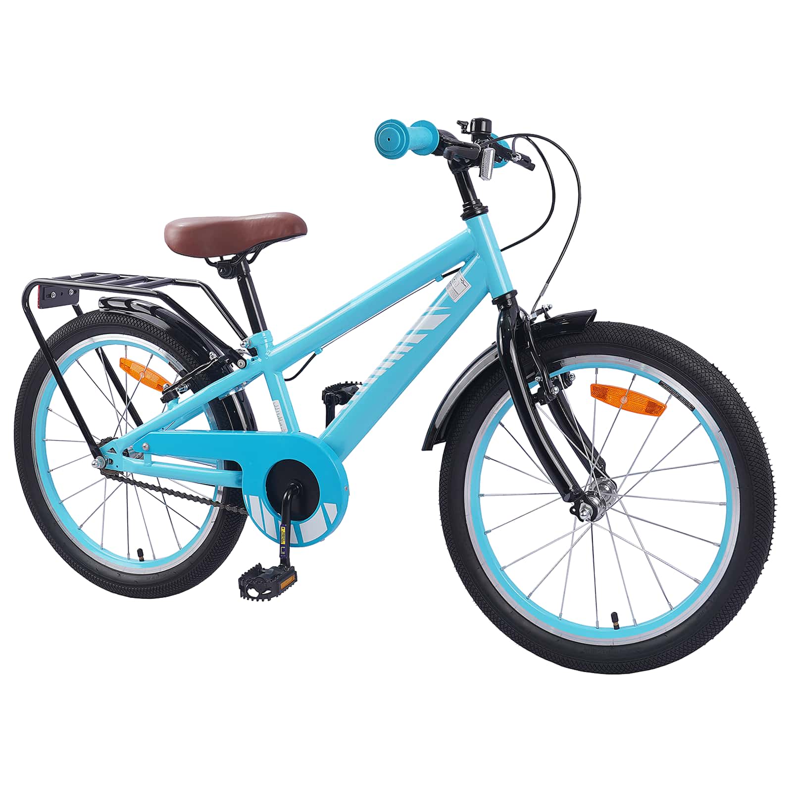 Kinderfahrrad 18 Zoll für 5-7 Jahre alt Himmelblau