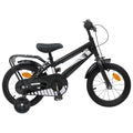 Kinderfahrrad 12 Zoll für 2-4 Jahre alt Schwarz