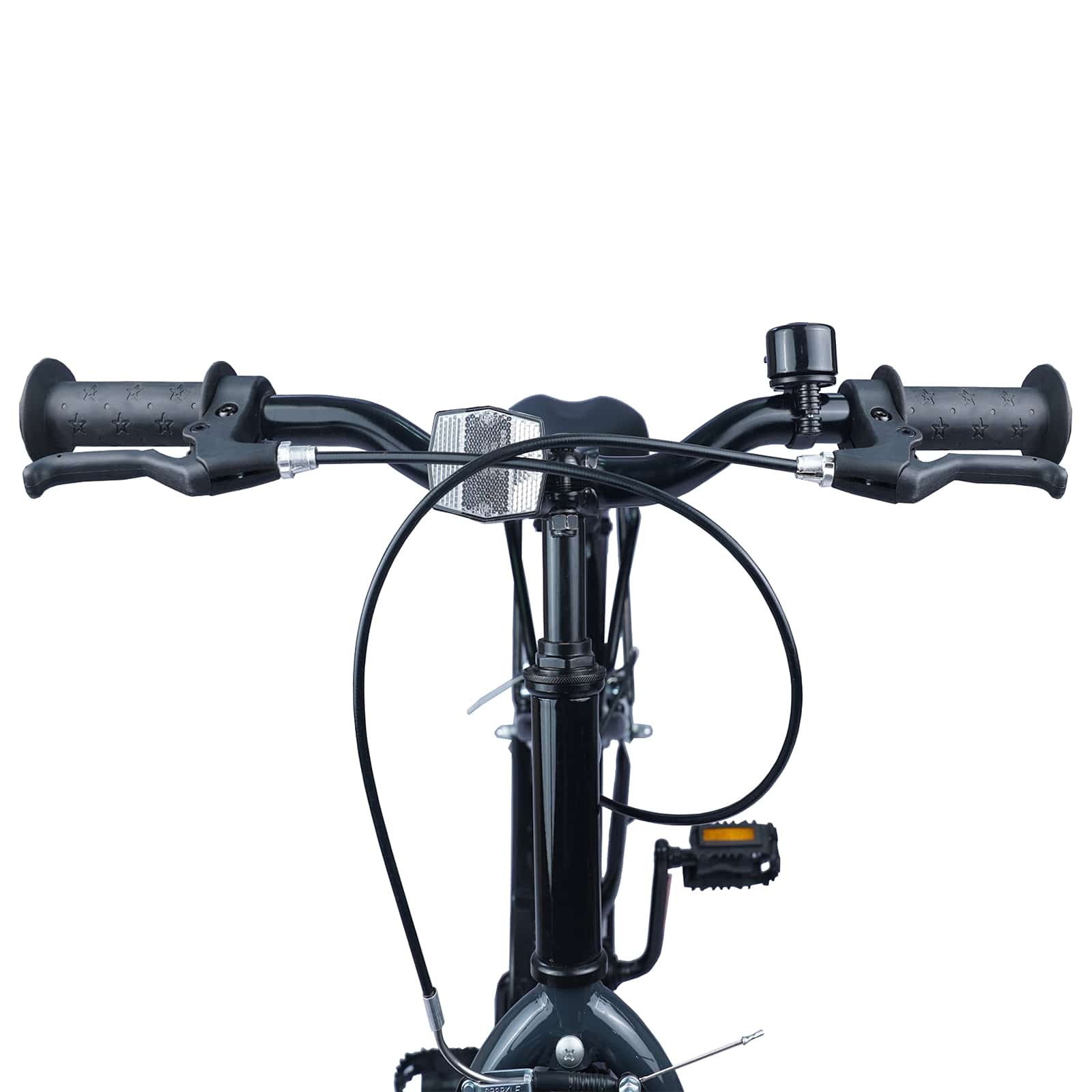 Kinderfahrrad 20 Zoll für 6-11 Jahre alt Schwarz