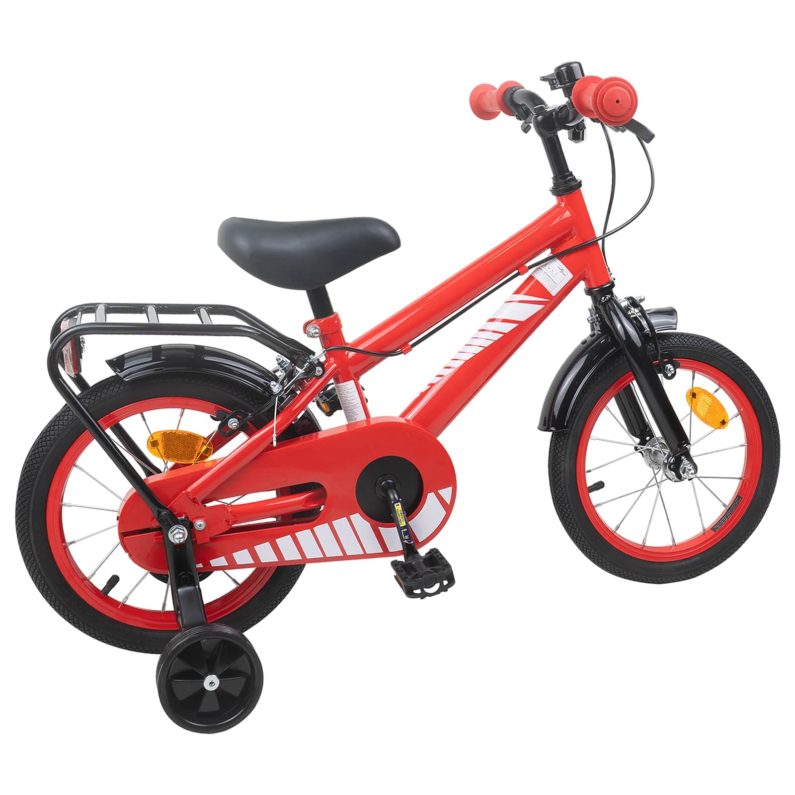 Kinderfahrrad 14 Zoll für 3-5 Jahre alt Rot