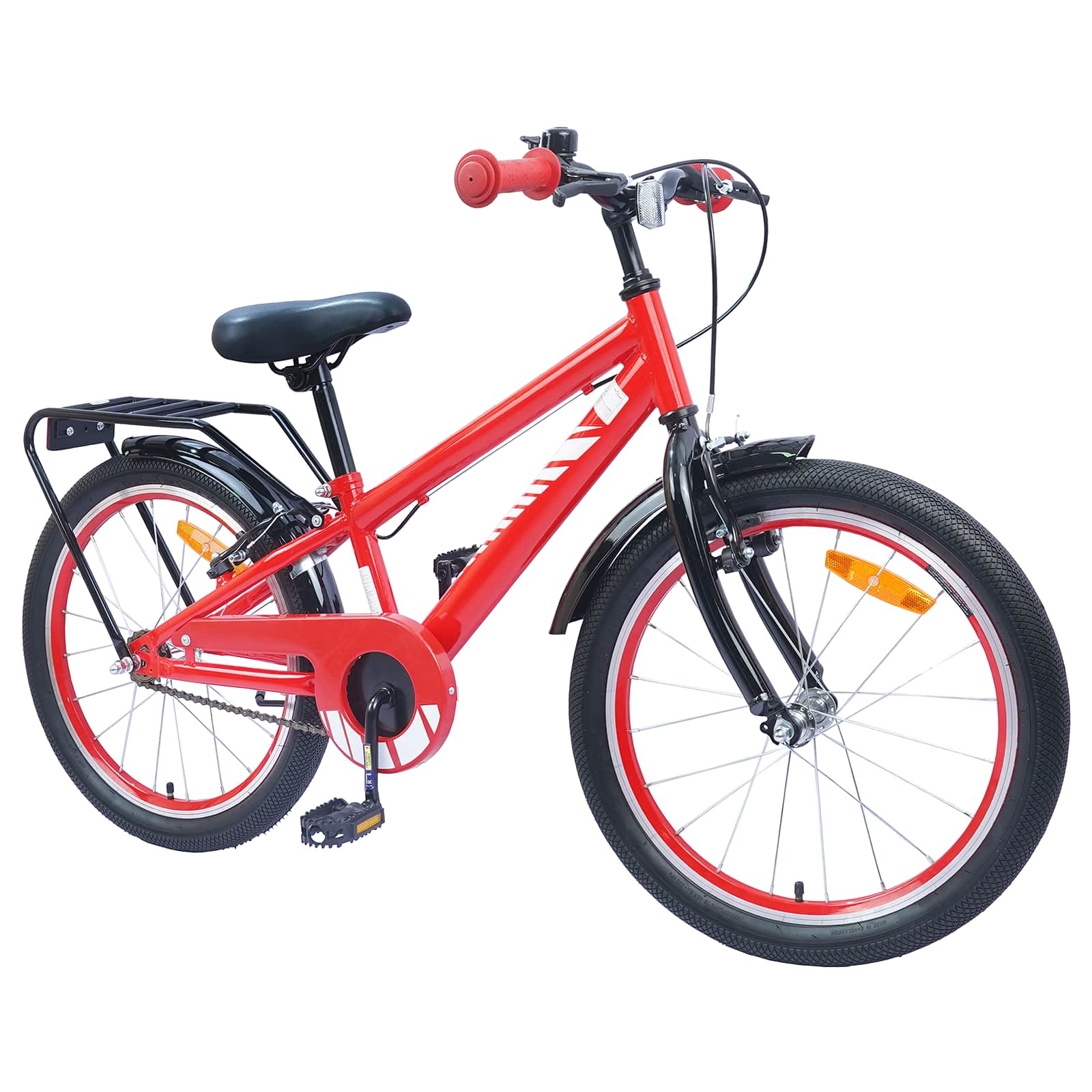 Kinderfahrrad 20 Zoll für 6-11 Jahre alt Rot