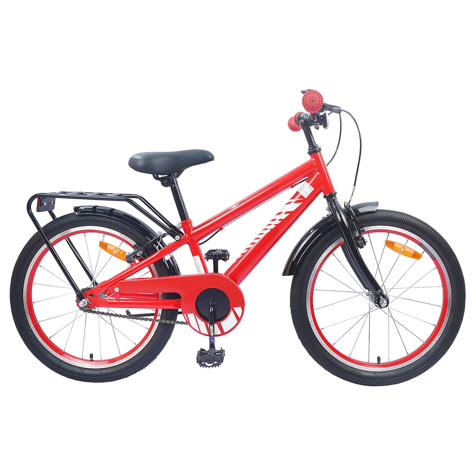 Kinderfahrrad 20 Zoll für 6-11 Jahre alt Rot