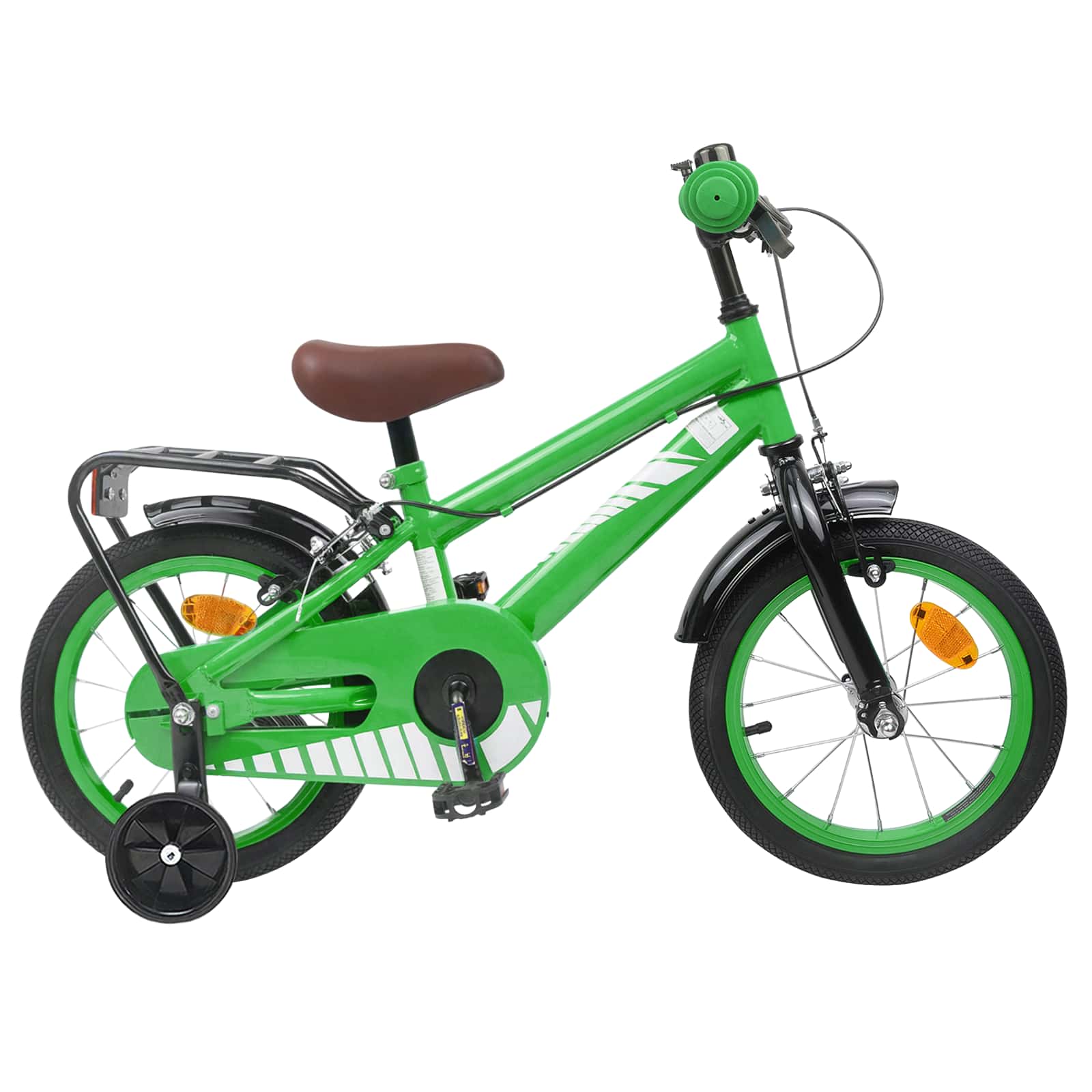 Kinderfahrrad 12 Zoll für 2-4 Jahre alt Grün