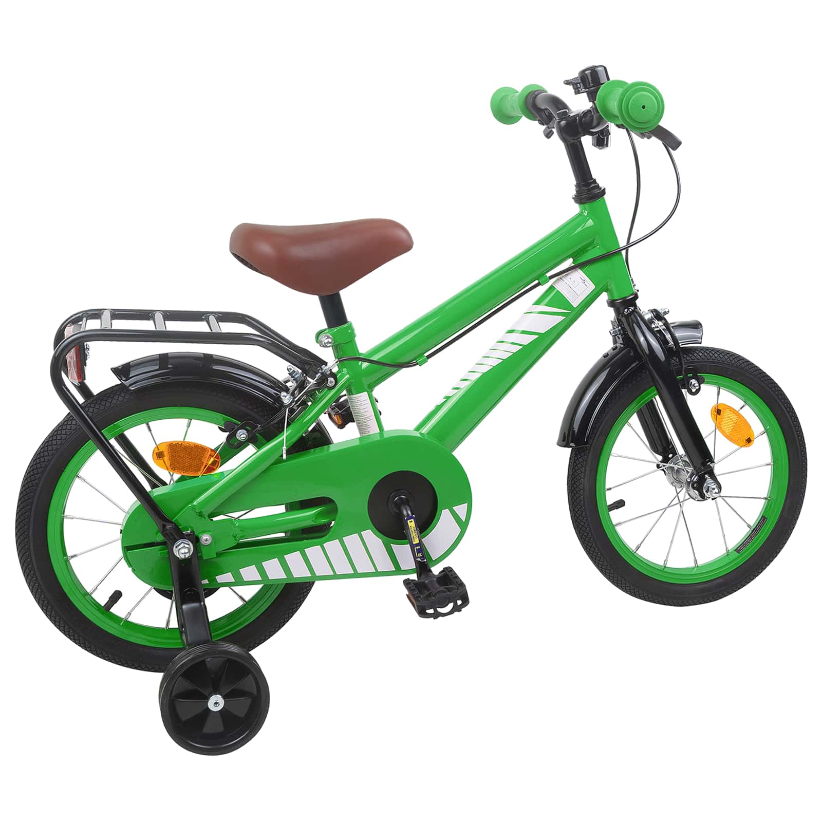 Kinderfahrrad 16 Zoll für 4-6 Jahre alt Grün