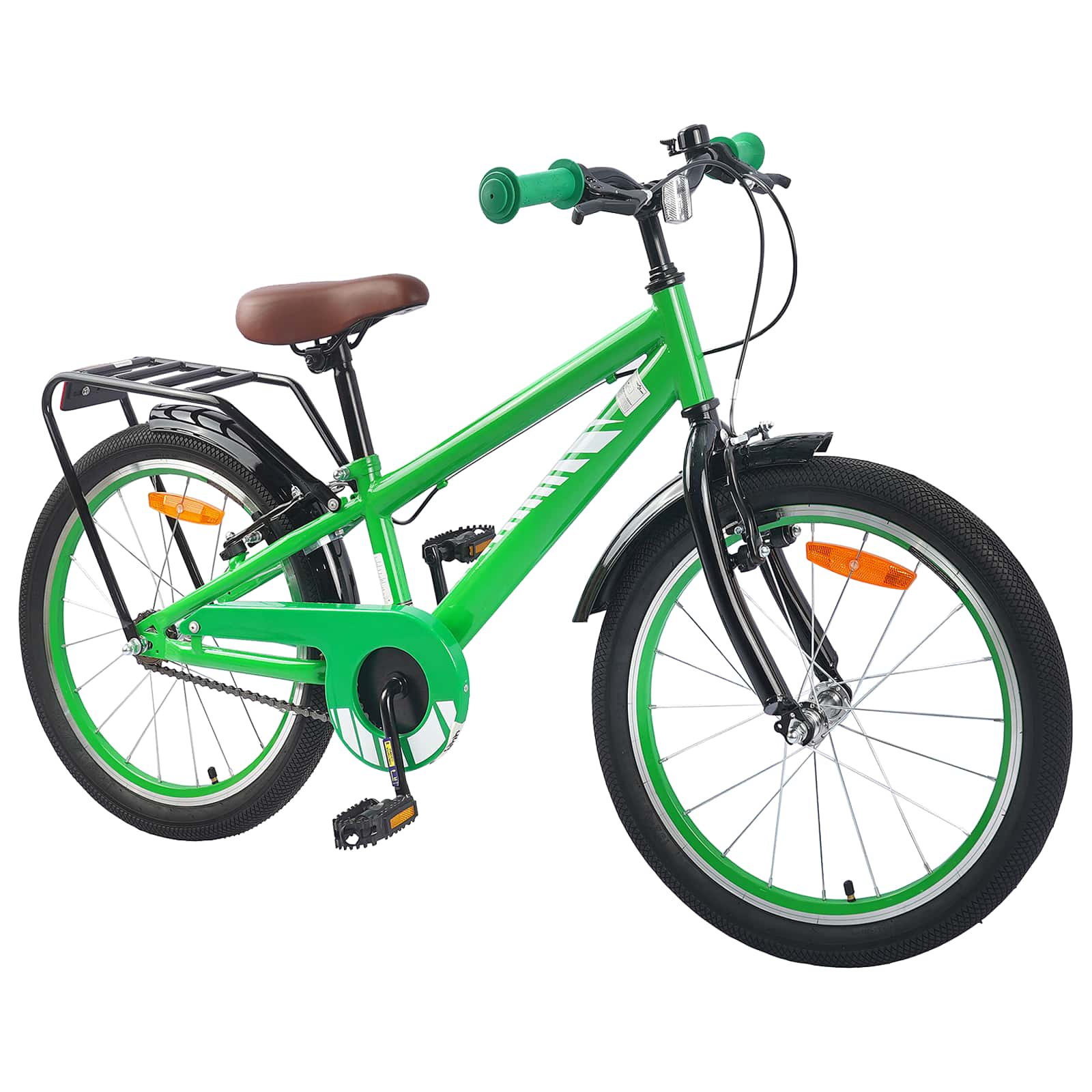 Kinderfahrrad 20 Zoll für 6-11 Jahre alt Grün