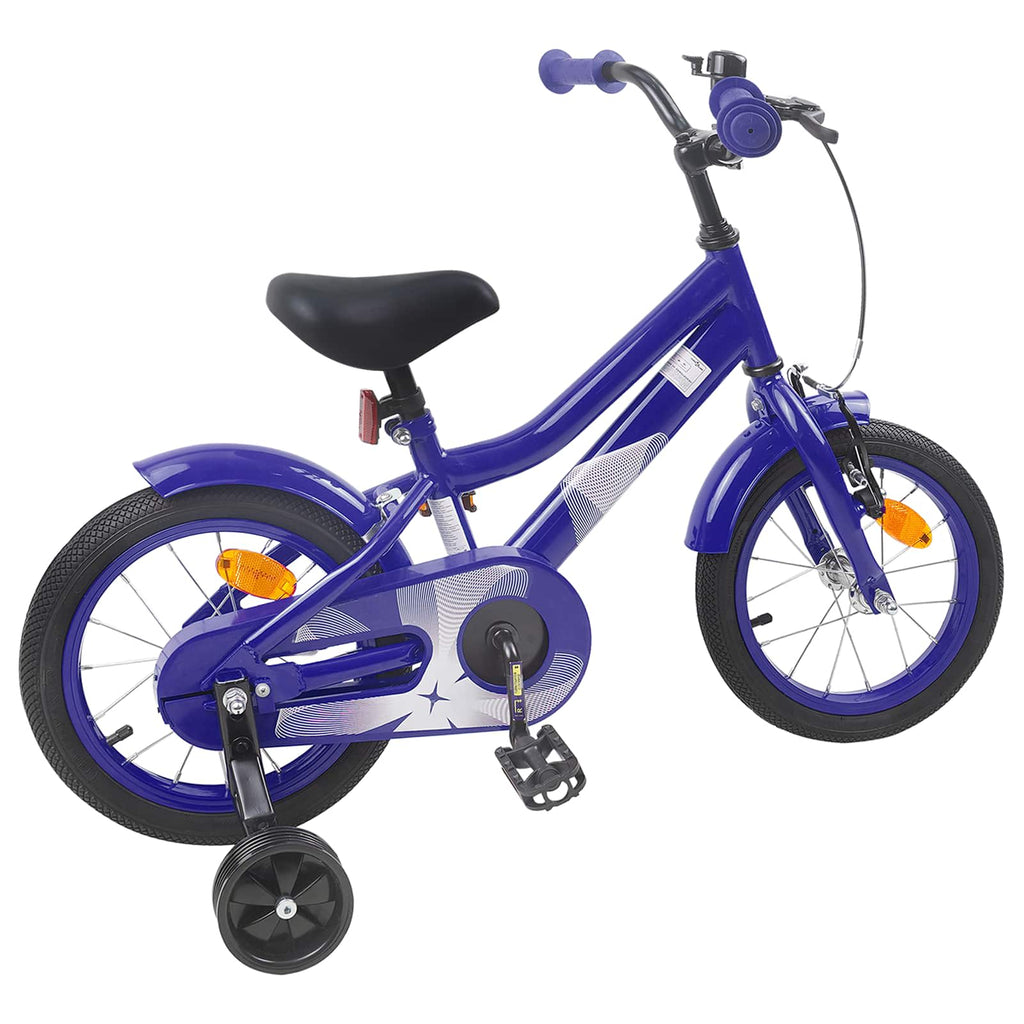 Kinderfahrrad 16 Zoll für 4-6 Jahre alt Dunkelblau