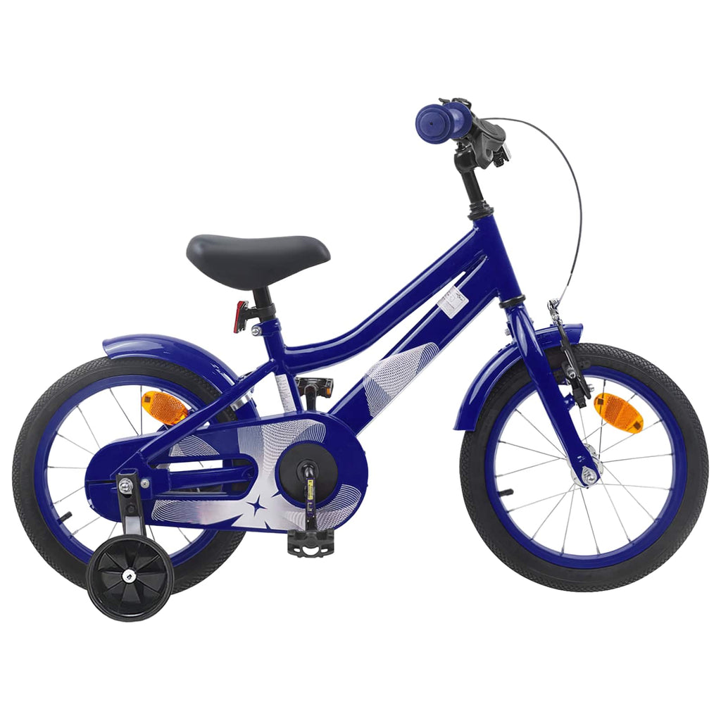 Kinderfahrrad 16 Zoll für 4-6 Jahre alt Dunkelblau