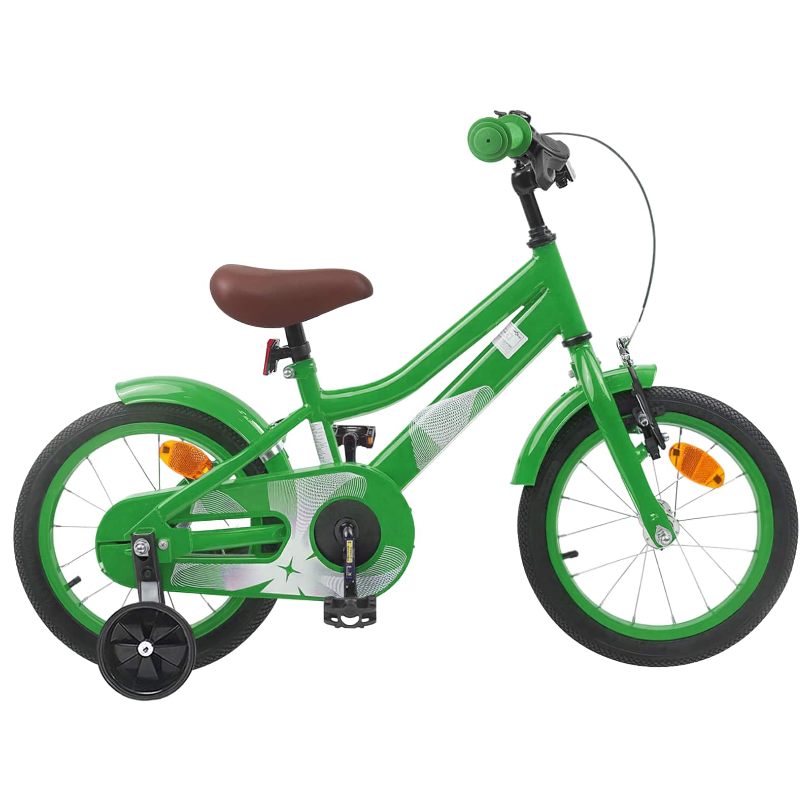 Kinderfahrrad 12 Zoll für 2-4 Jahre alt Grün