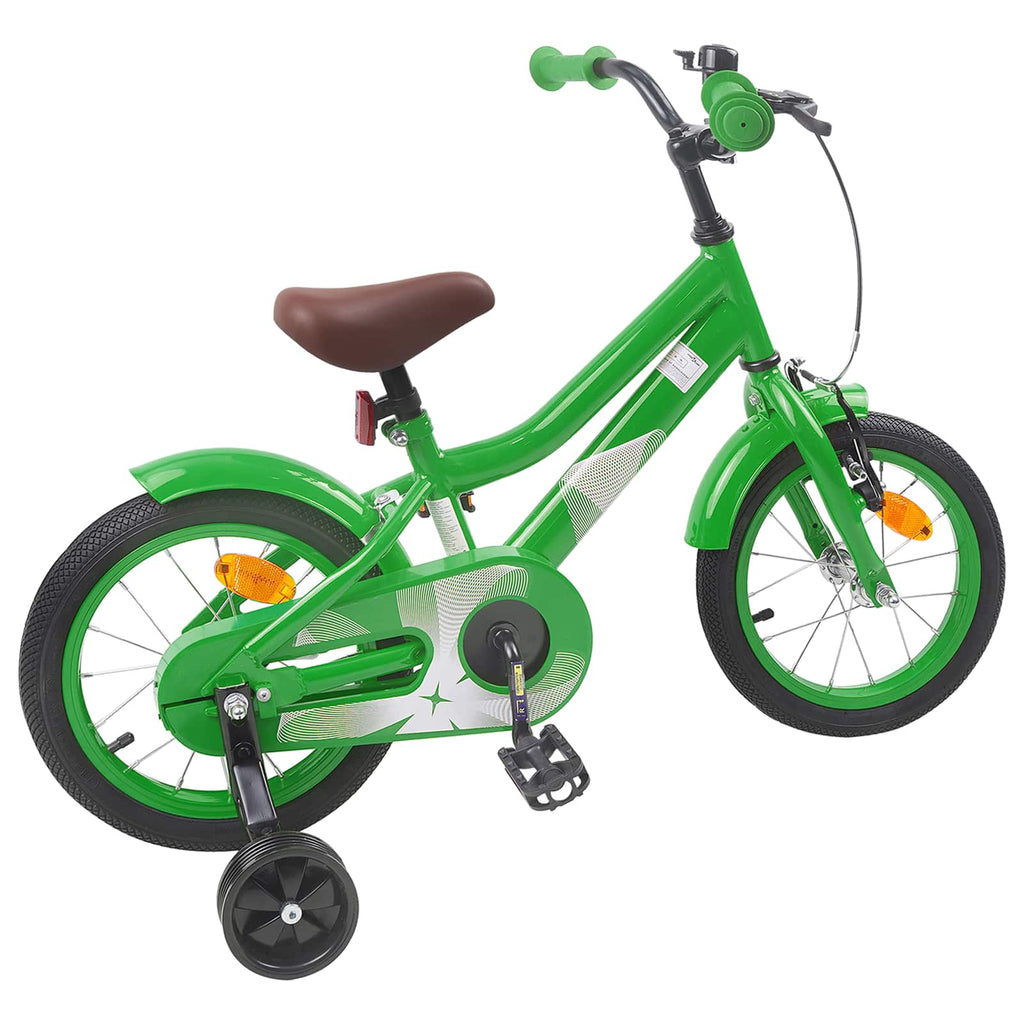 Kinderfahrrad 16 Zoll für 4-6 Jahre alt Grün