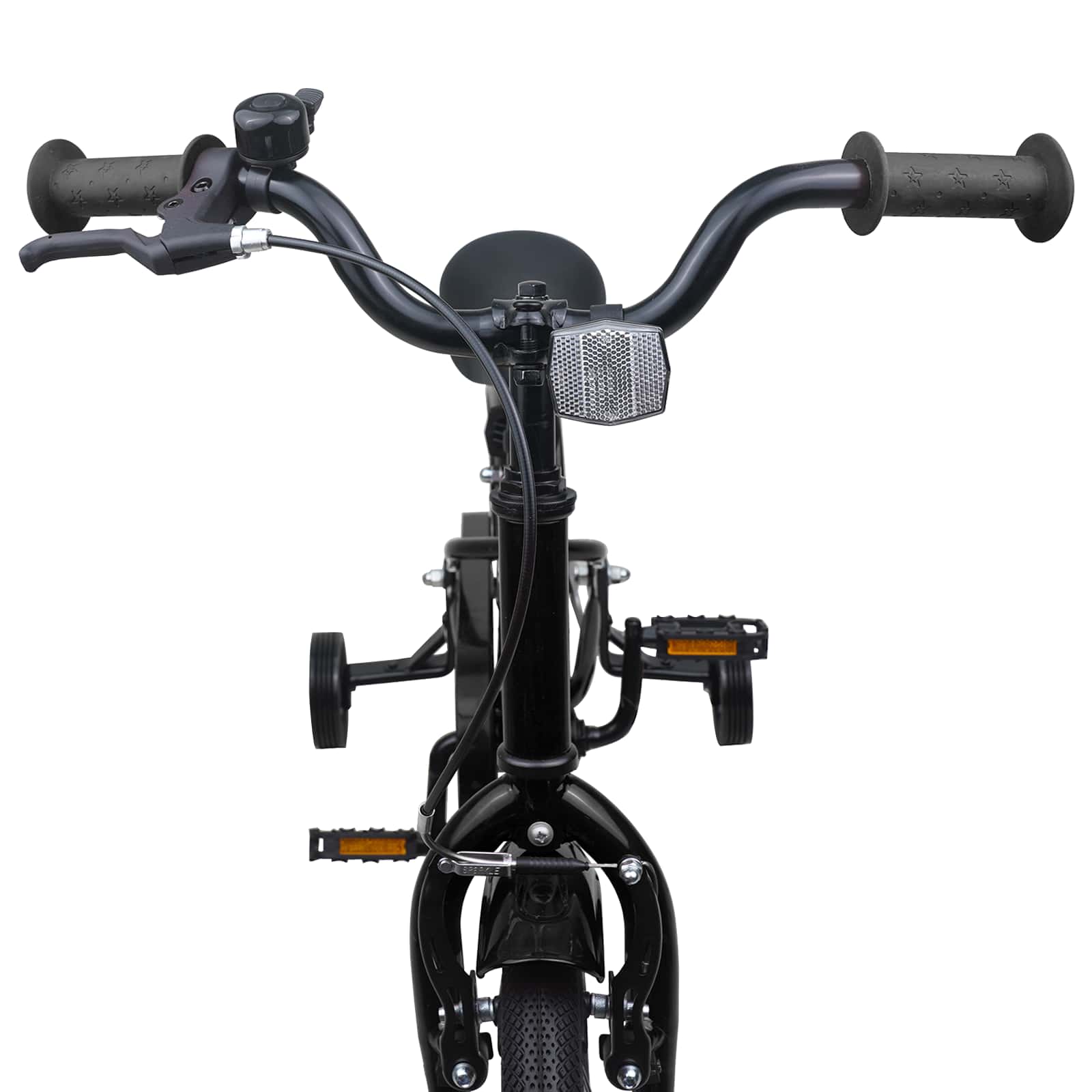 Kinderfahrrad 16 Zoll für 4-6 Jahre alt Schwarz