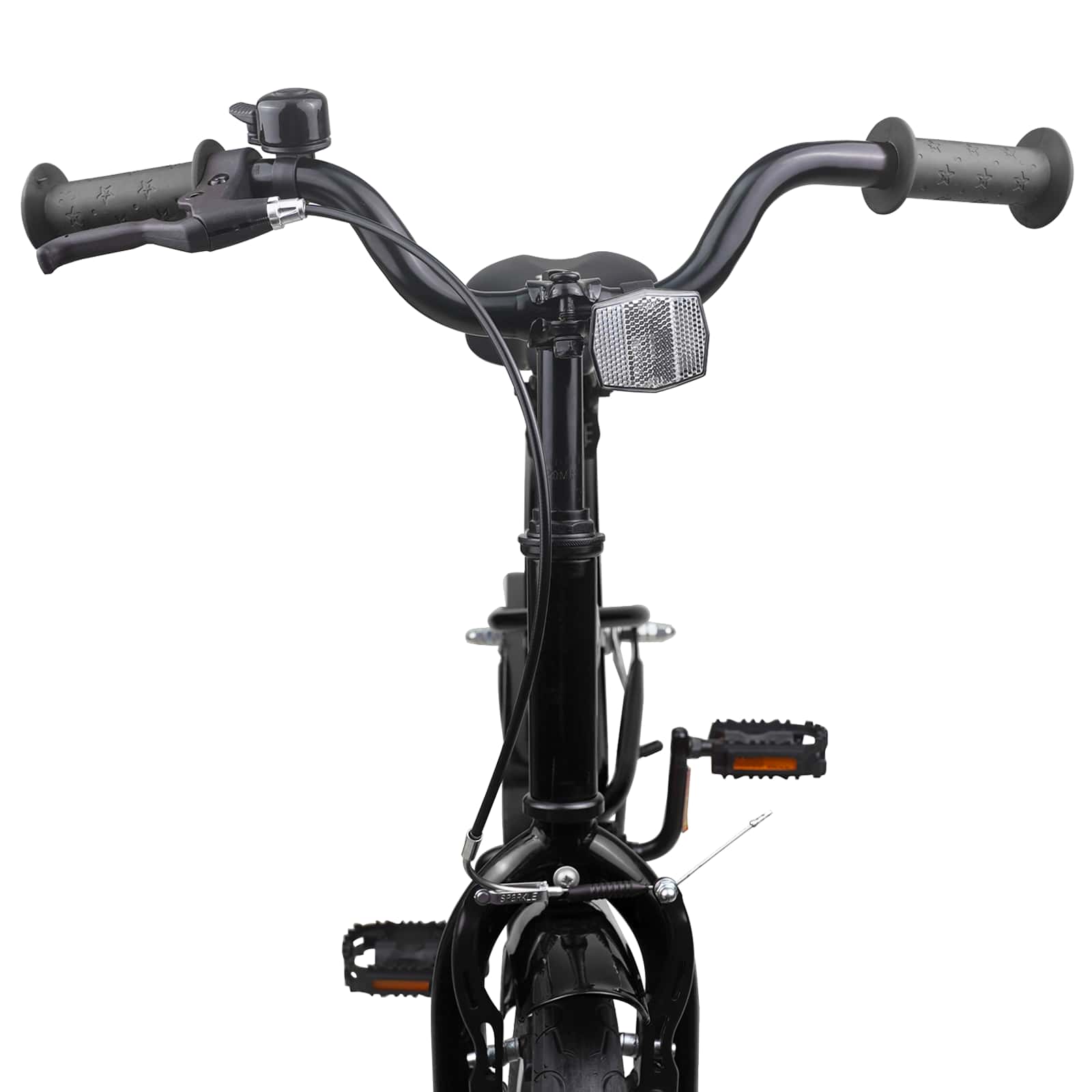 Kinderfahrrad 18 Zoll für 5-7 Jahre alt Schwarz