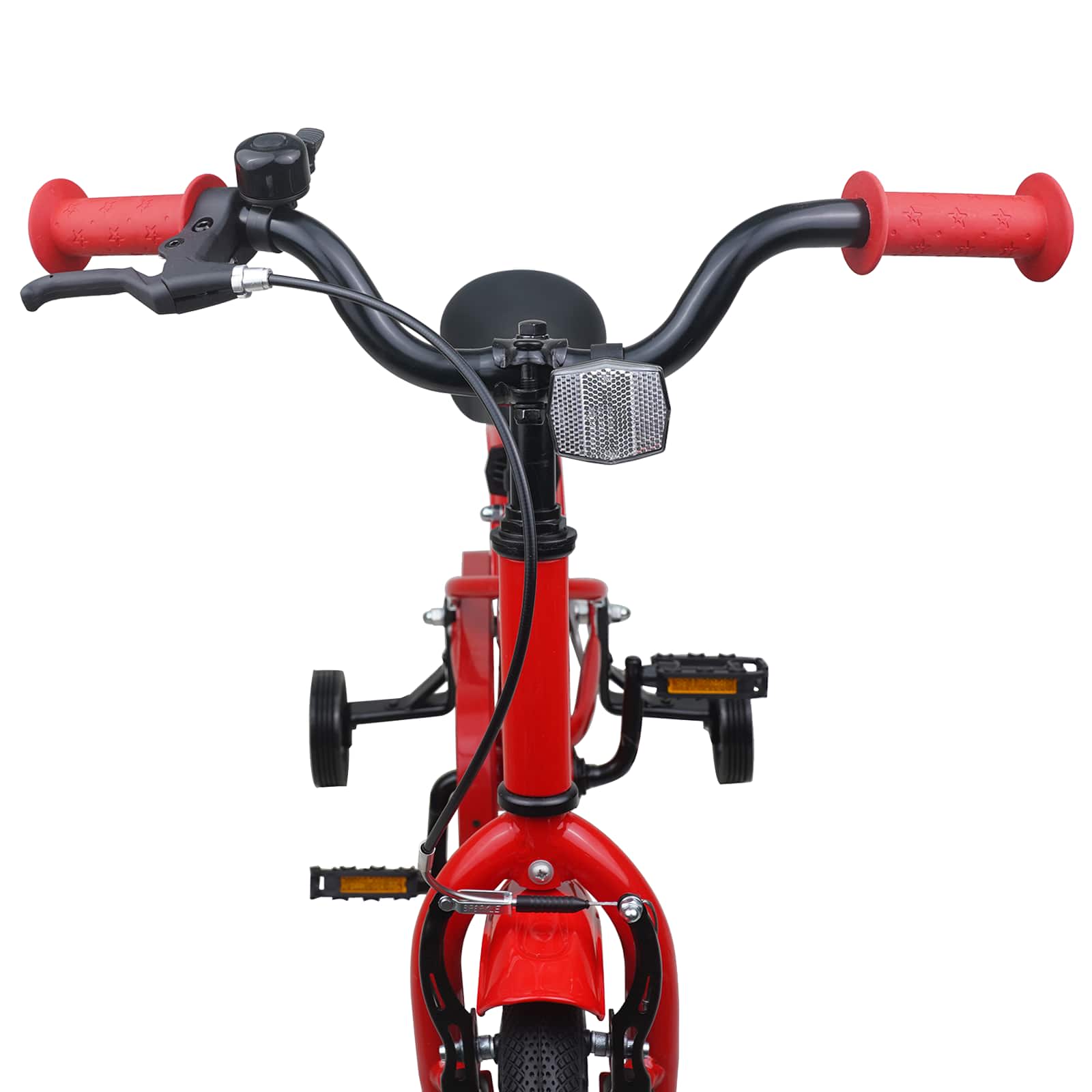 Kinderfahrrad 12 Zoll für 2-4 Jahre alt Rot