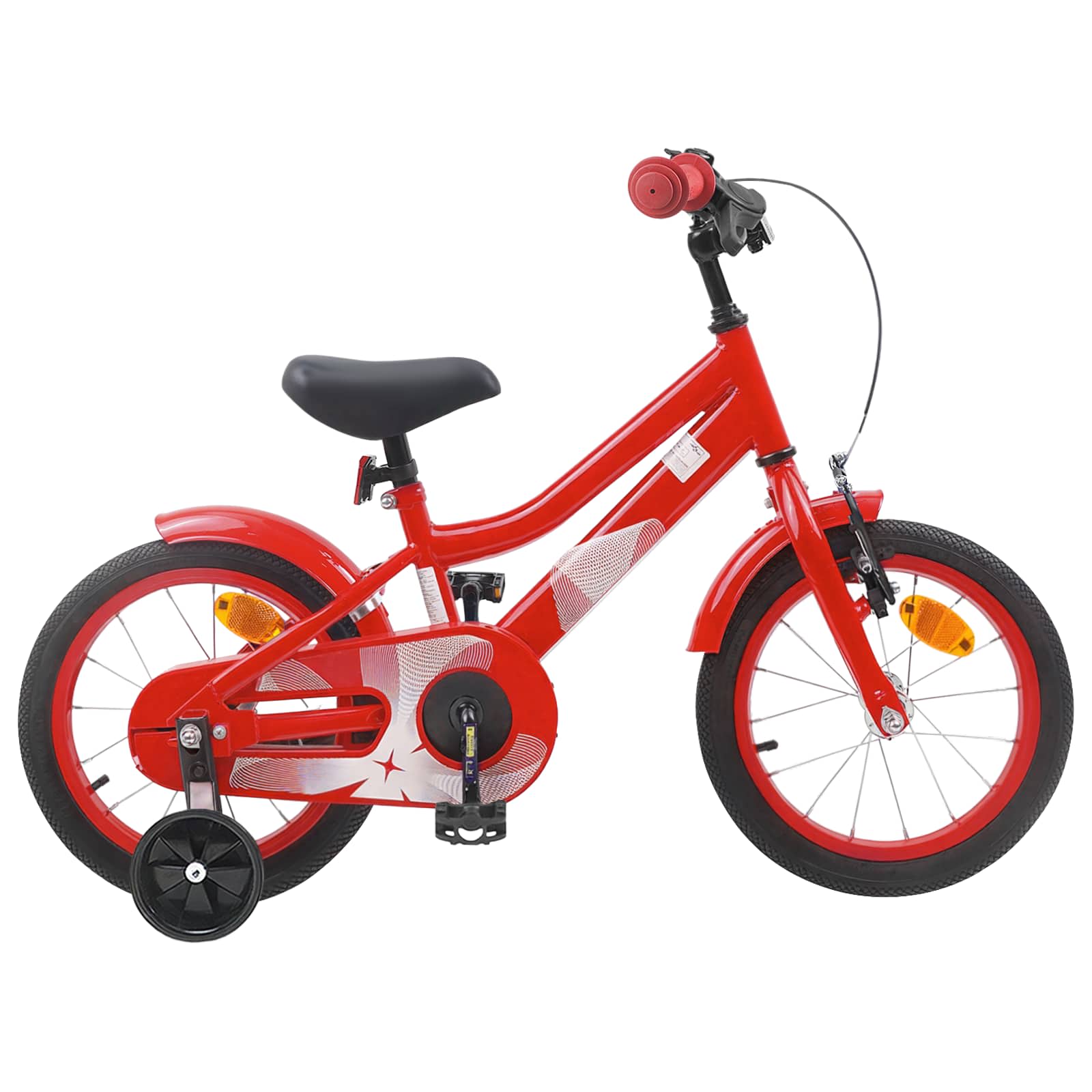 Kinderfahrrad 12 Zoll für 2-4 Jahre alt Rot