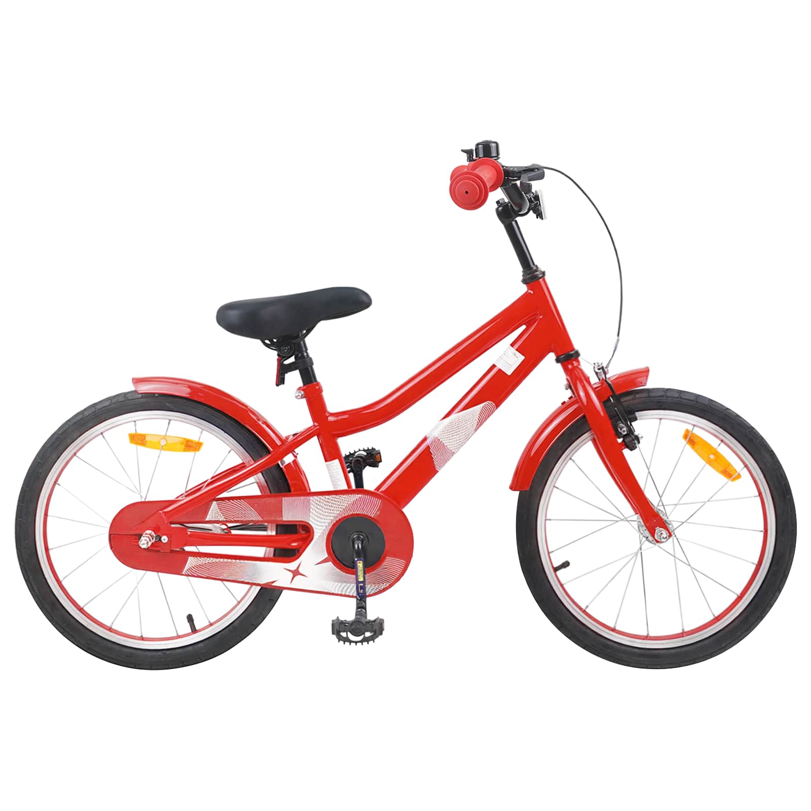 Kinderfahrrad 18 Zoll für 5-7 Jahre alt Rot