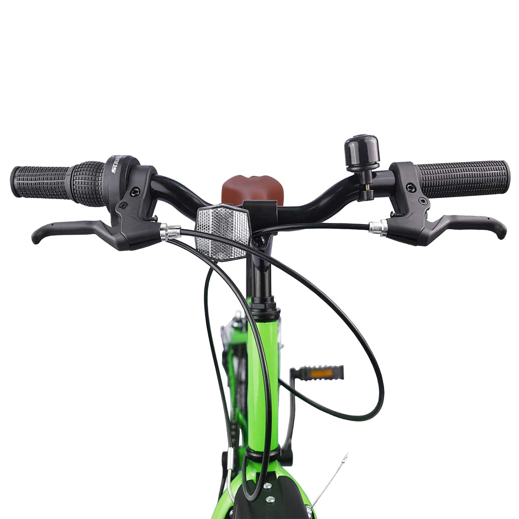 Kinderfahrrad 24 Zoll 6-Speed für 8-12 Jahre alt Grün