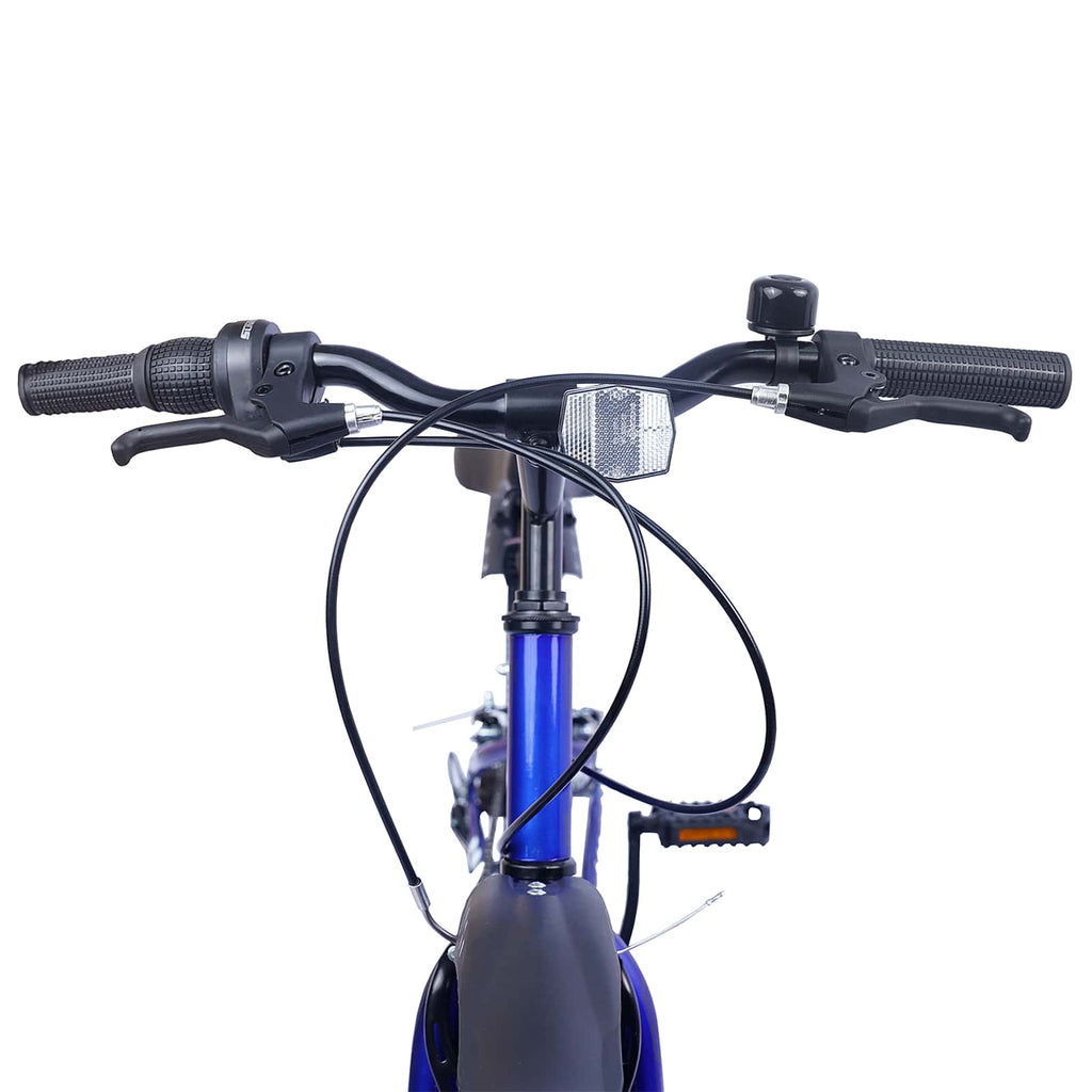Kinderfahrrad 20 Zoll 6-Speed für 6-11 Jahre alt Dunkelblau