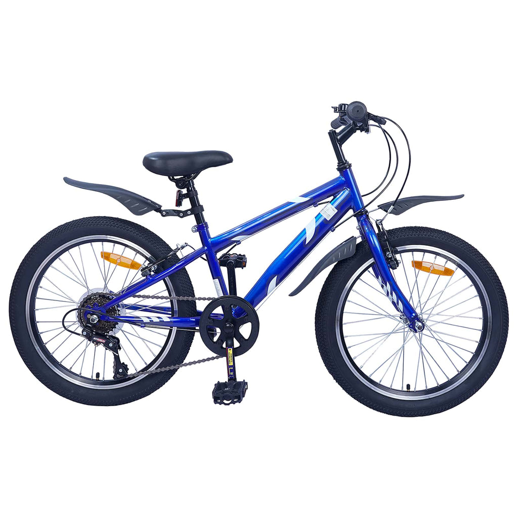 Kinderfahrrad 20 Zoll 6-Speed für 6-11 Jahre alt Dunkelblau