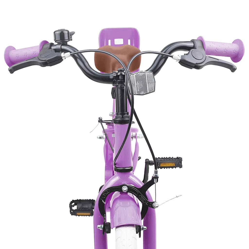Kinderfahrrad 18 Zoll für 5-7 Jahre alt Lila