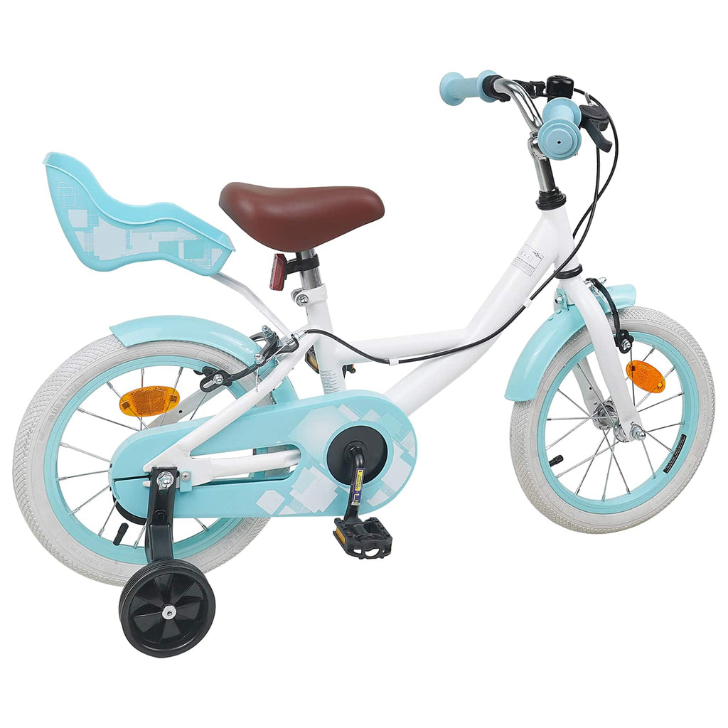 Kinderfahrrad 14 Zoll für 3-5 Jahre alt Weiß