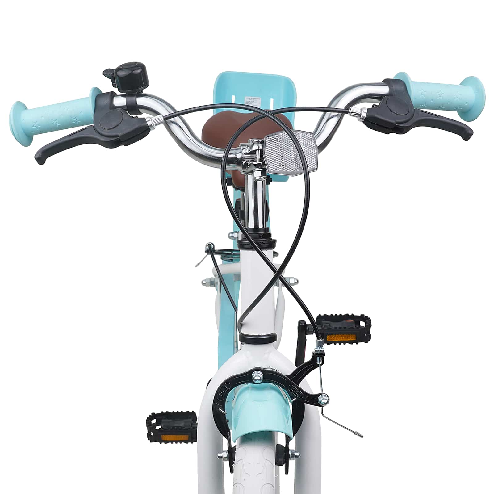 Kinderfahrrad 18 Zoll für 5-7 Jahre alt Weiß