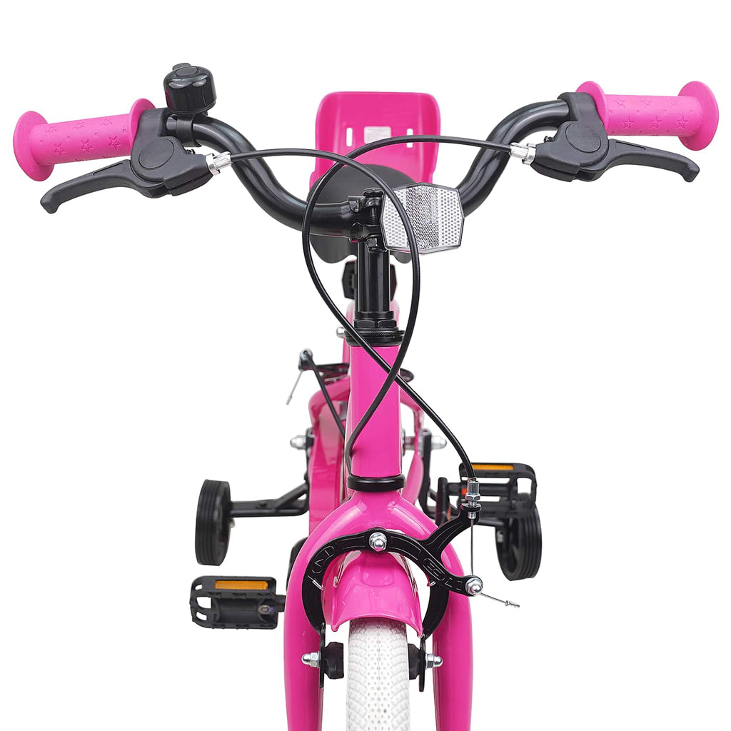 Kinderfahrrad 16 Zoll für 4-6 Jahre alt Rosa