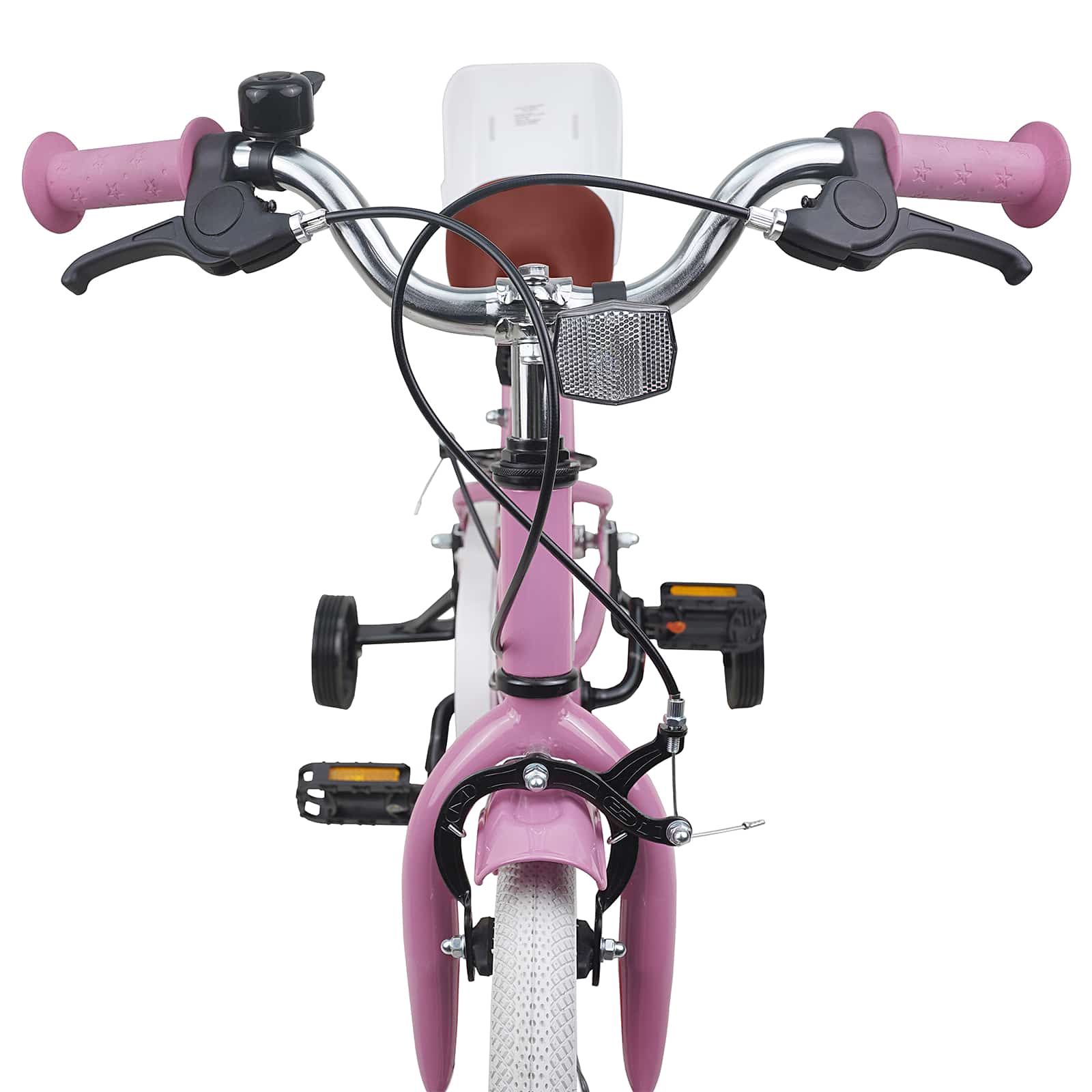 Kinderfahrrad 12 Zoll für 2-4 Jahre alt Hellrosa