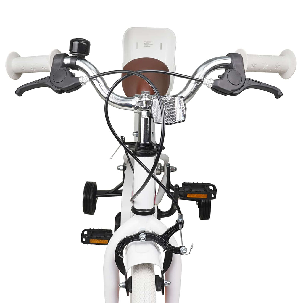 Kinderfahrrad 12 Zoll für 2-4 Jahre alt Weiß