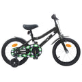 Kinderfahrrad 16 Zoll für 4-6 Jahre alt Schwarz