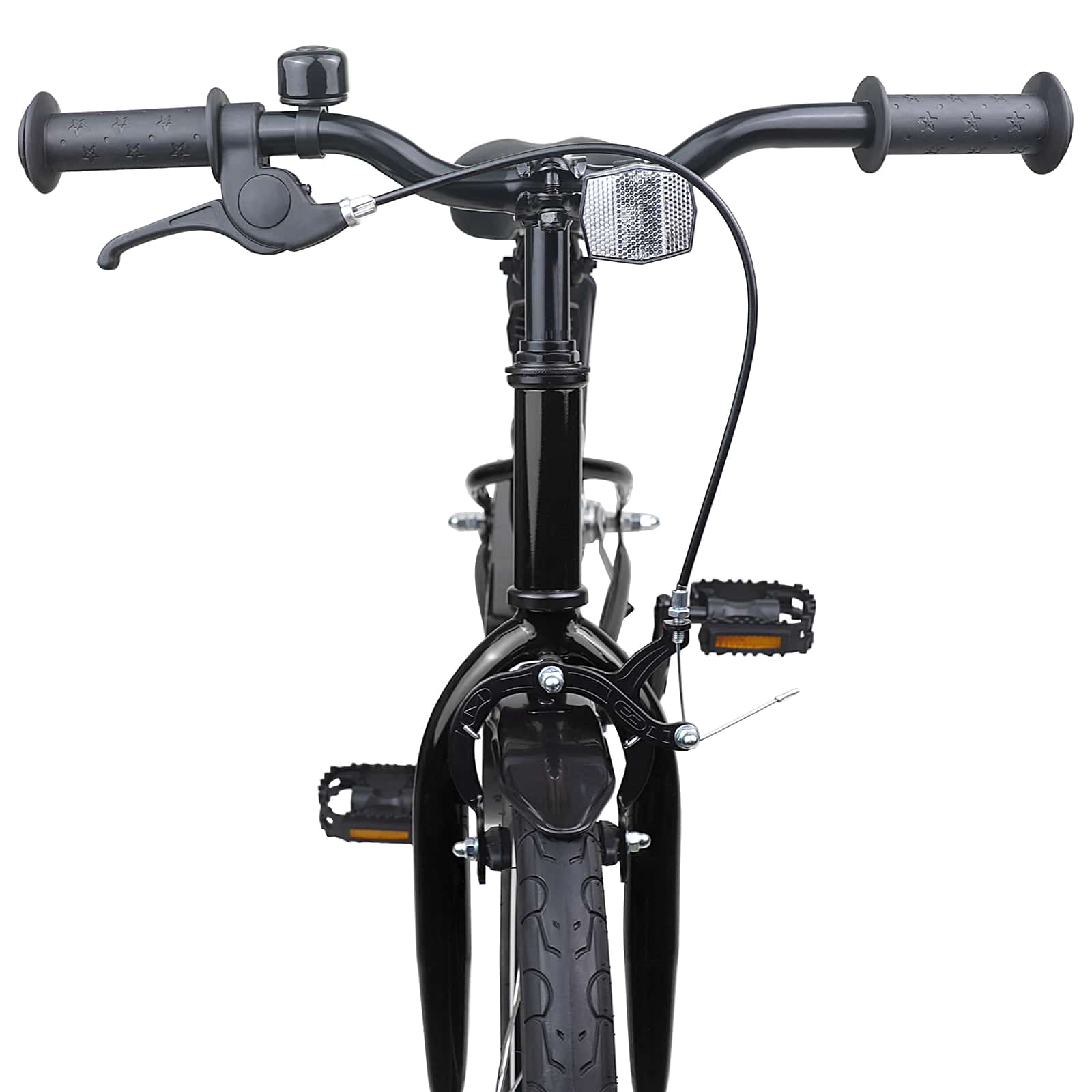 Kinderfahrrad 18 Zoll für 5-7 Jahre alt Schwarz