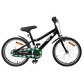 Kinderfahrrad 18 Zoll für 5-7 Jahre alt Schwarz
