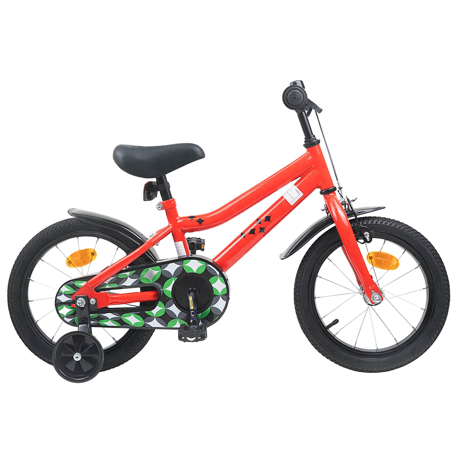 Kinderfahrrad 12 Zoll für 2-4 Jahre alt Rot