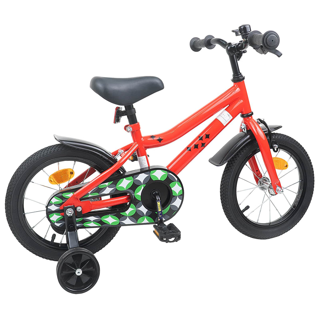 Kinderfahrrad 14 Zoll für 3-5 Jahre alt Rot
