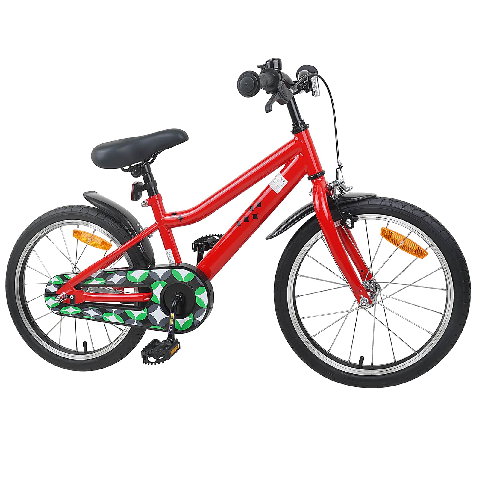 Kinderfahrrad 18 Zoll für 5-7 Jahre alt Rot