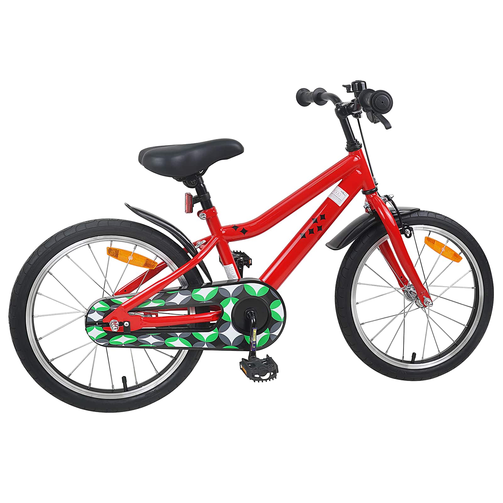 Kinderfahrrad 18 Zoll für 5-7 Jahre alt Rot