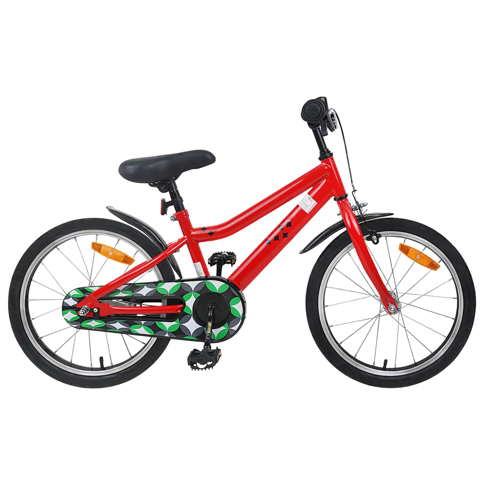 Kinderfahrrad 18 Zoll für 5-7 Jahre alt Rot