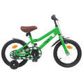 Kinderfahrrad 14 Zoll für 3-5 Jahre alt Grün