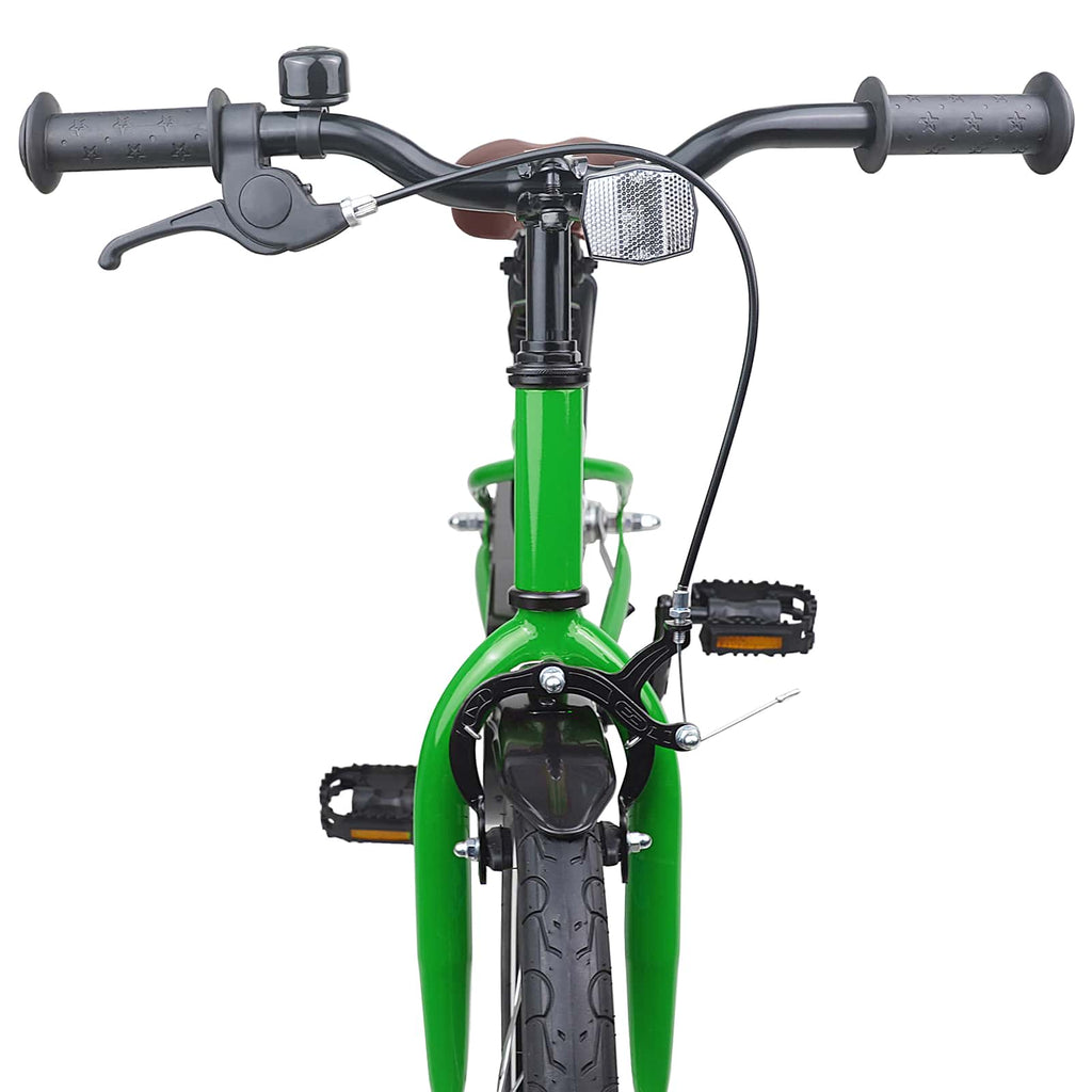Kinderfahrrad 18 Zoll für 5-7 Jahre alt Grün