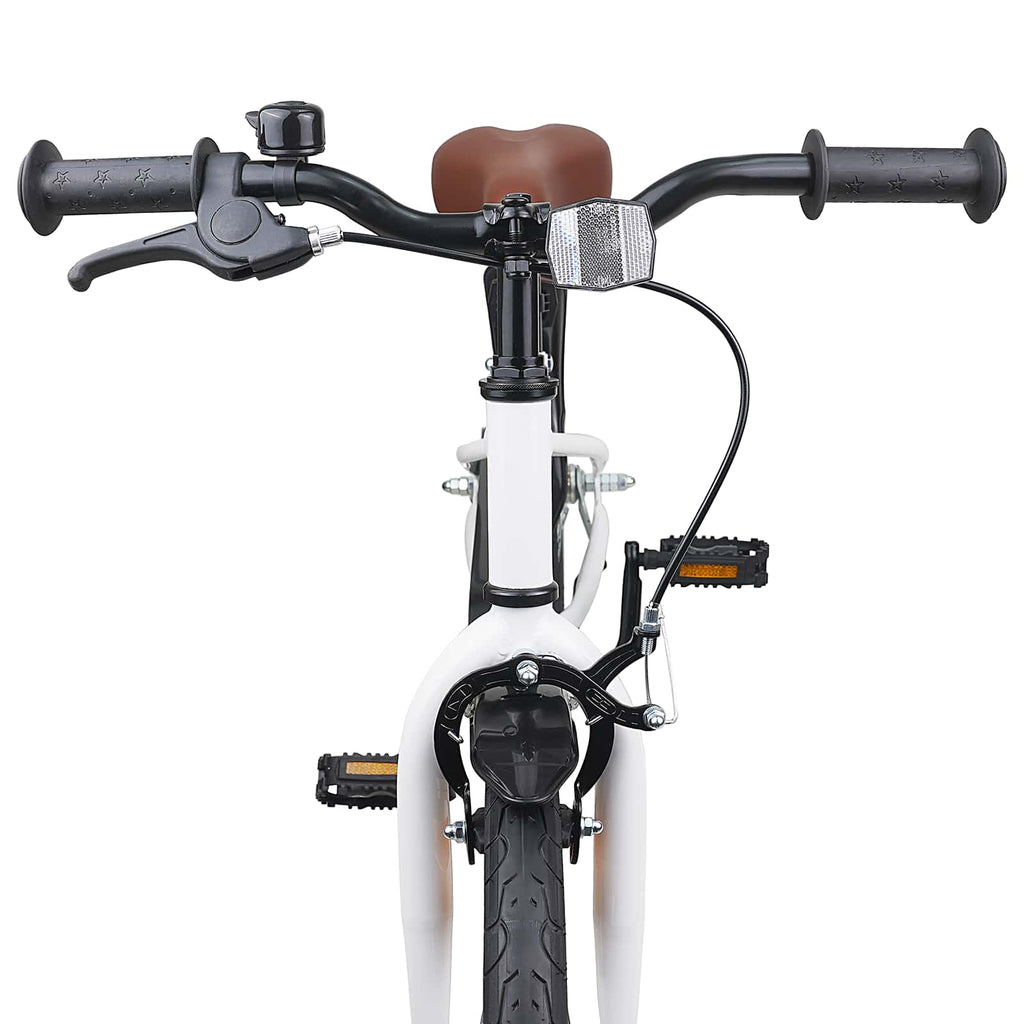 Kinderfahrrad 18 Zoll für 5-7 Jahre alt Weiß