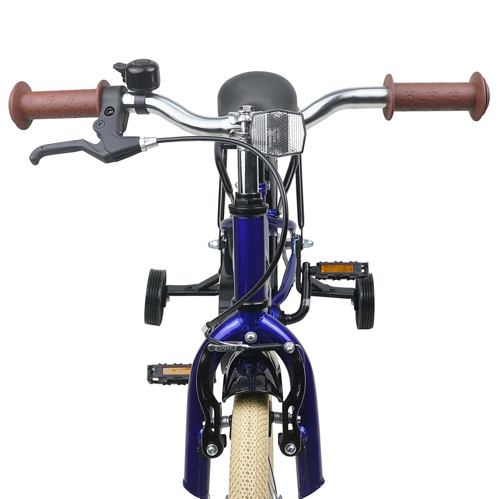 Kinderfahrrad 16 Zoll für 4-6 Jahre alt Dunkelblau