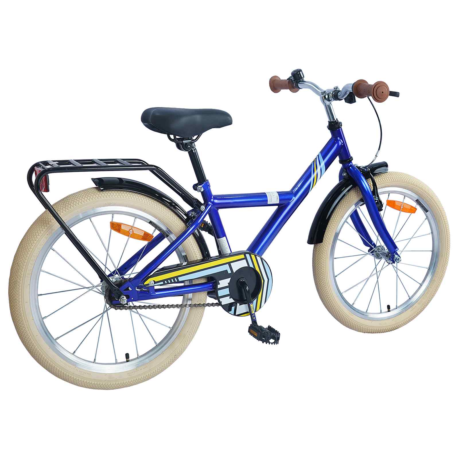 Kinderfahrrad 18 Zoll für 5-7 Jahre alt Dunkelblau