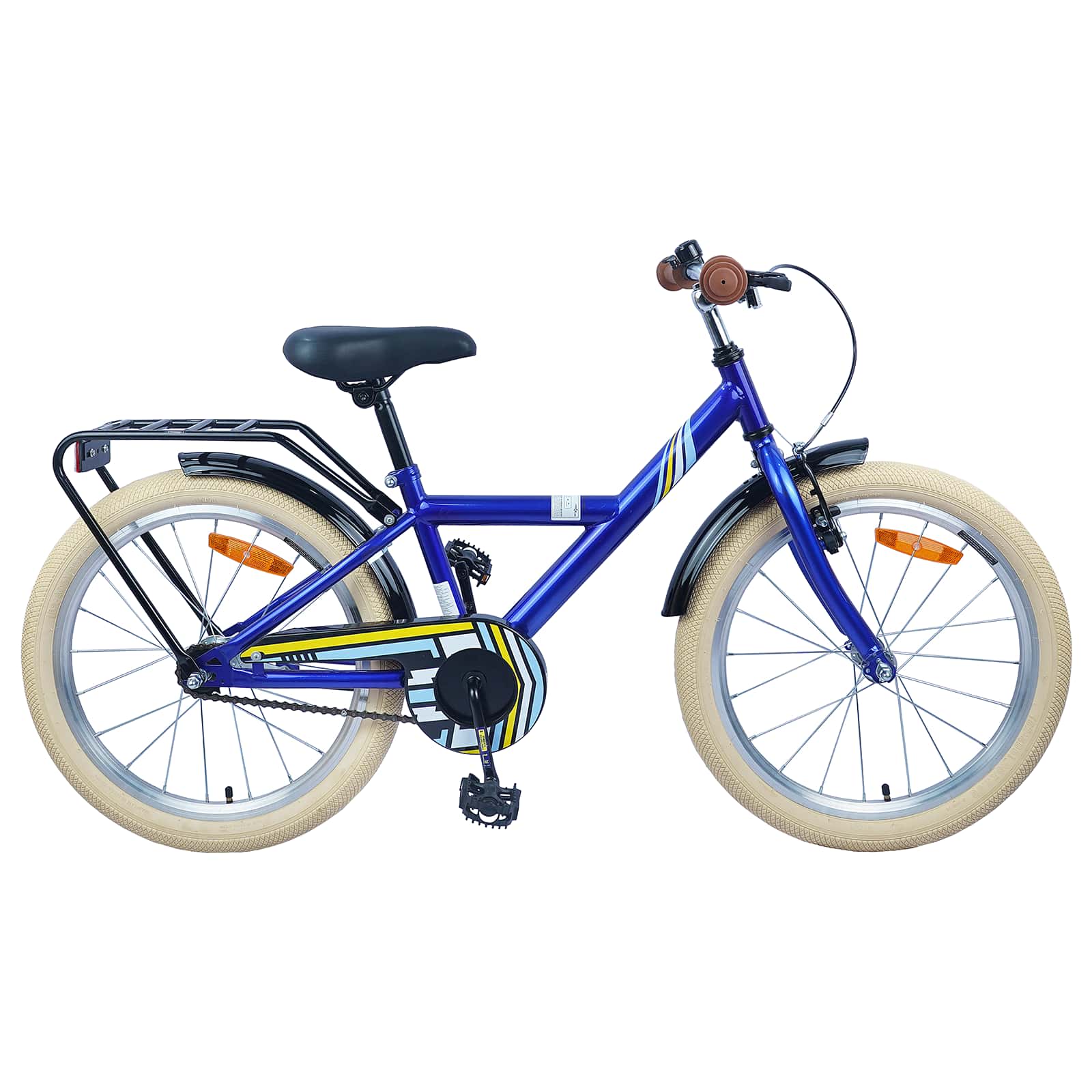 Kinderfahrrad 18 Zoll für 5-7 Jahre alt Dunkelblau