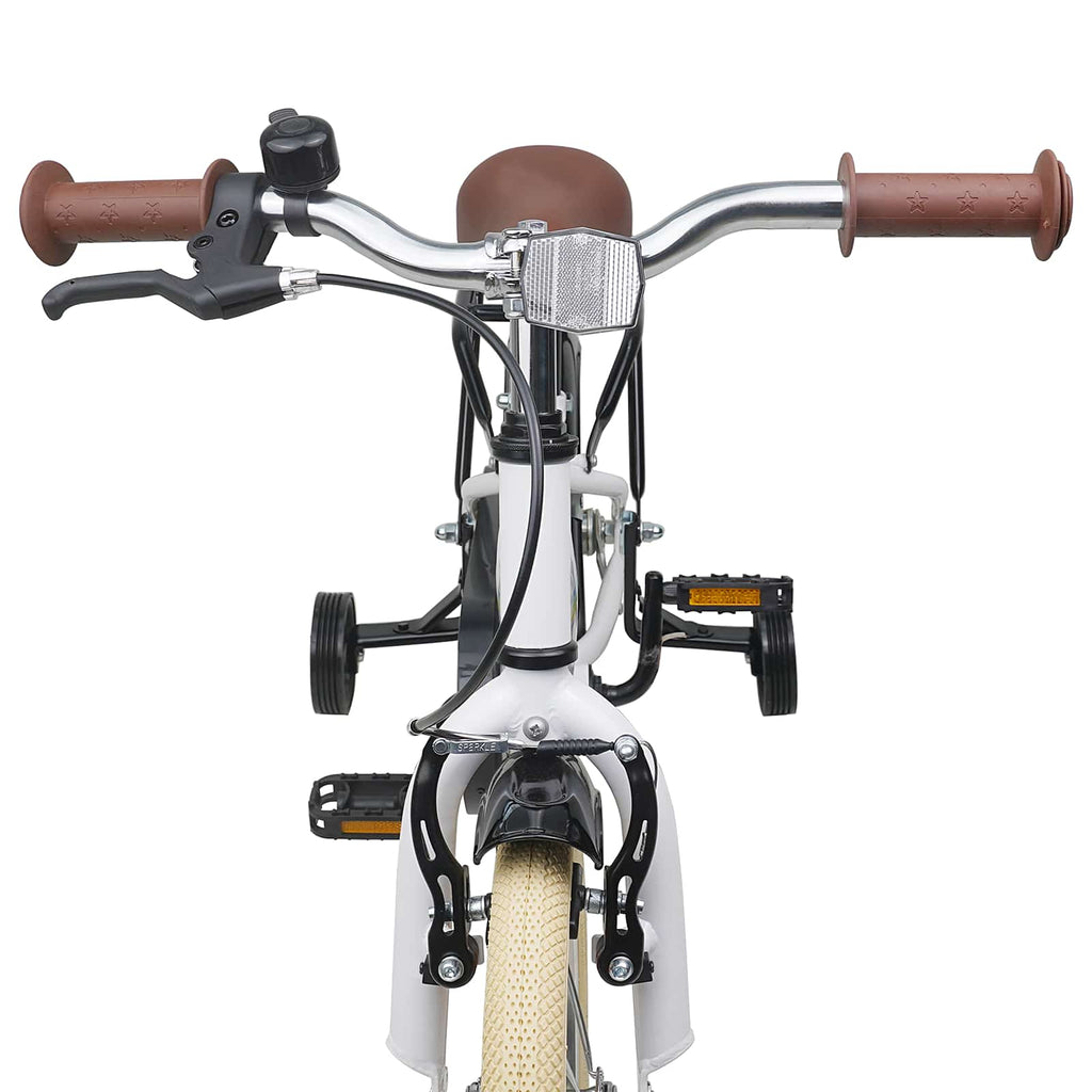 Kinderfahrrad 12 Zoll für 2-4 Jahre alt Weiß